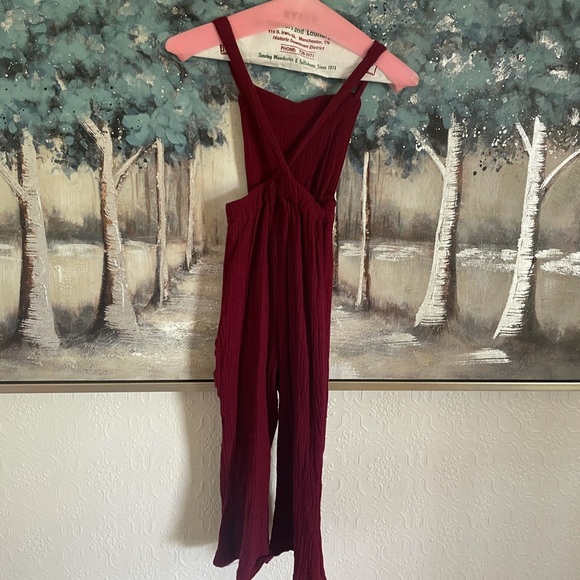 DONATED 🙀MUST BUNDLE🙀!! vintage EmmaJean Cotton Jumpsuit sz5 NWD - Picture 4 of 12